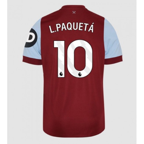 West Ham United Lucas Paqueta #10 Domaci Dres 2023-24 Kratak Rukav